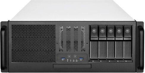 Casafoyer Technology RM41-H08 4U Rackmount Server Case with 5 x 3.5 Hot-Swappable Bay and 3 x 5.25 Bays with USB 3.1 Gen 1 RM41-H08-x - Pack of 2 in Saudi Arabia
