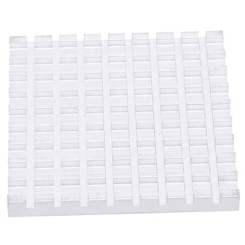Aluminum Cooling Fin Heat Sink Cooling Fins Cooler 48 x 5 x 48mm Light Weight Compact Structure with Slotted Fine Teeth for Router CPU Amplifier Electronic Components in Saudi Arabia