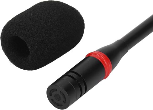 Gooseneck Microphone, 17.7in Flexible Noise Reduction with Power in Saudi Arabia