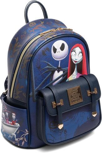 Wondapop Disney The Nightmare Before Christmas Nightmares Do Come True 11" Vegan Leather Mini Daypack in Saudi Arabia