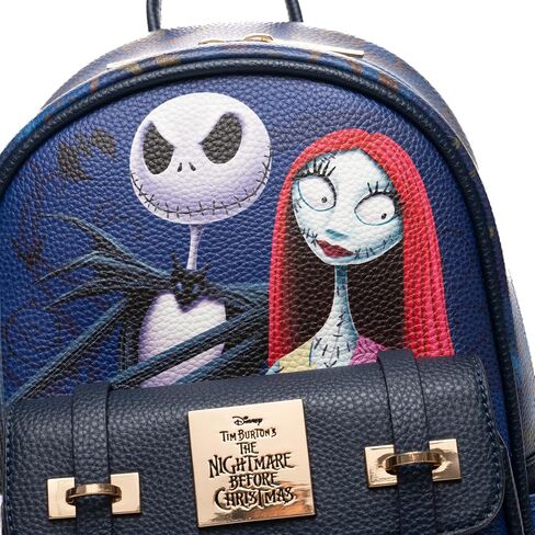 Wondapop Disney The Nightmare Before Christmas Nightmares Do Come True 11" Vegan Leather Mini Daypack in Saudi Arabia
