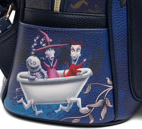 Wondapop Disney The Nightmare Before Christmas Nightmares Do Come True 11" Vegan Leather Mini Daypack in Saudi Arabia