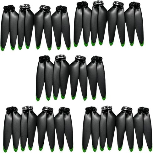 YILIANDE for S155 Drone Professional Quadcopter for Spare Part Main Blade CW CCW Propeller Props Wing Accessory 4PCS/Set(8PCS Green-Black) in Saudi Arabia