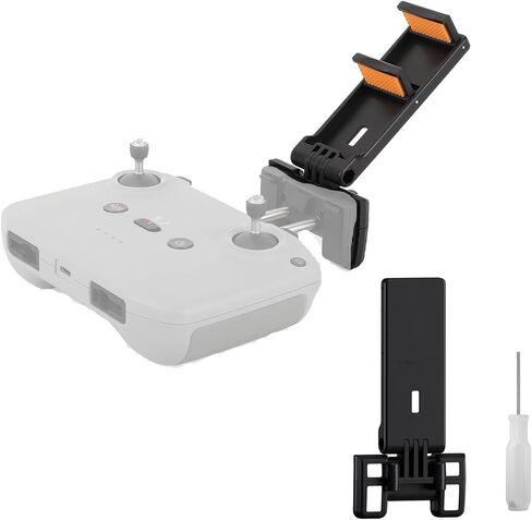 Adjustable Tablet Bracket Holder Mount for DJI Neo/AIR 3S/Mini 4 Pro Drone Remote Controller 7.9-11 Inch Foldable Drone Tablet Extended Clip Stand for DJI RC-N3/N2/N1 Controller Accessories in Saudi Arabia