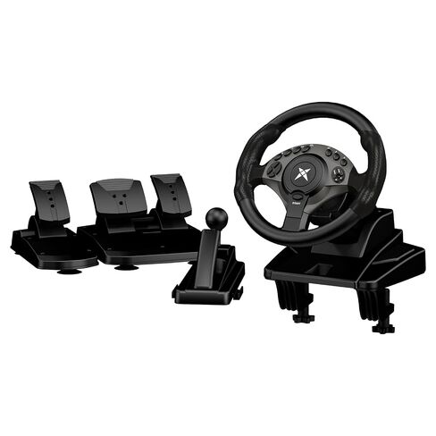 DOYO F9 Pro Gaming Steering Wheel with Pedals and Shifter for PC, PS3 in Saudi Arabia