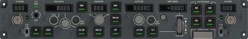 SYDYSOSO Cockpit Simulator 737X MCP Flight Simulator Mode Control Panel, Full Scale 1:1 Replica Mode Control Panel, Realistic Operation, Plug and Play, USB, Compatible With PC in Saudi Arabia