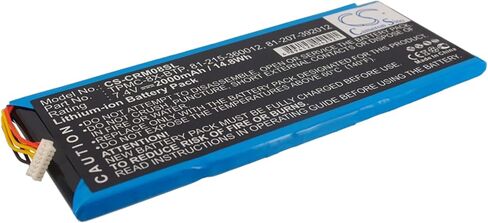 Cameron Sino Battery for Crestron 6502269, TPMC-8X, TPMC-8X WiFi PN:Crestron 81-207-392012, 81-215-360012, TPMC-8X-BTP 2000mAh in Saudi Arabia