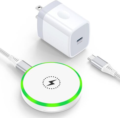 25W Magnetic Wireless Charger Fast Charging Pad Station with 30W Adapter in Saudi Arabia