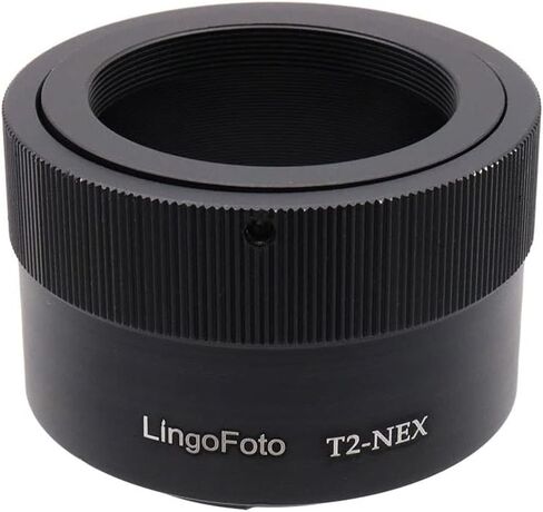 T2-NEX Lens Adapter Ring for Telescopes Microscopes T/T2(M42×0.75mm) Screw Thread Mount Lens and for Sony E Mount Camera Metal Lens Adapter Ring Manual Focus Adapter Ringocus Adapter Ring in Saudi Arabia