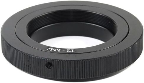 T2-M42 Lens Adapter Ring for Telescopes Microscopes T/T2(M42×0.75mm) Screw Thread Mount Lens and for M42 Screw Mount Camera Metal Lens Adapter Ring Manual Focus Adapter Ringocus Adapter Ring in Saudi Arabia