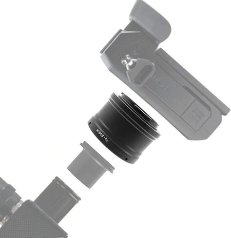 T2-EOS M Lens Adapter Ring for Telescopes Microscopes T/T2(M42×0.75mm) Screw Thread Mount Lens and for Canon EOS EF-M Mount Camera Metal Lens Adapter Ring Manual Focus Adapter Ring Focus Adapter Ring in Saudi Arabia