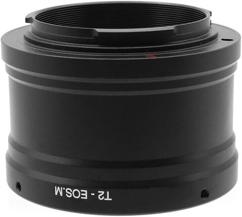 T2-EOS M Lens Adapter Ring for Telescopes Microscopes T/T2(M42×0.75mm) Screw Thread Mount Lens and for Canon EOS EF-M Mount Camera Metal Lens Adapter Ring Manual Focus Adapter Ring Focus Adapter Ring in Saudi Arabia