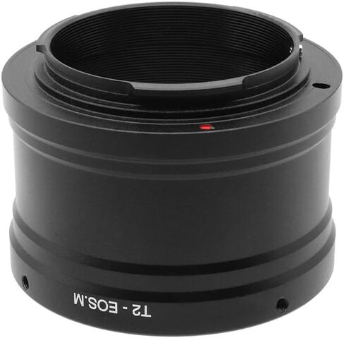 T2-EOS M Lens Adapter Ring for Telescopes Microscopes T/T2(M42×0.75mm) Screw Thread Mount Lens and for Canon EOS EF-M Mount Camera Metal Lens Adapter Ring Manual Focus Adapter Ring Focus Adapter Ring in Saudi Arabia