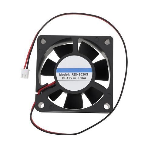2Pin Cooling Fan RDH6020S 12V 0.16A for Computer Case Power Module 60x20mm in Saudi Arabia