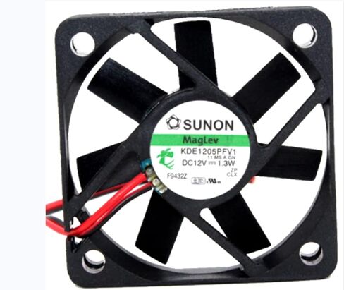KDE1205PFV1 50x50x10mm 12V 1.3W 5CM 2-Wire Cooling Fan in Saudi Arabia