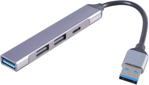 USB HUB 4 Port Splitter, Aluminum Alloy, USB Interface in Saudi Arabia