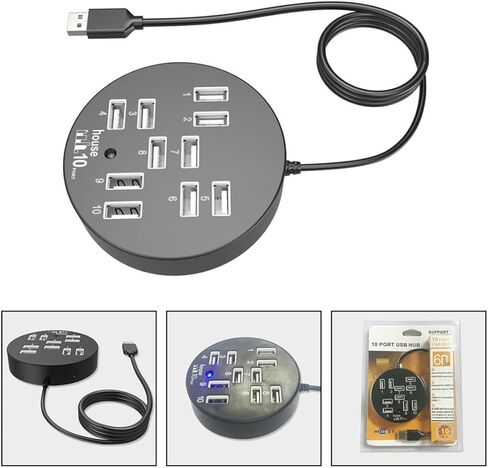USB Hub Extension for Laptops with Auto Install Driver in Saudi Arabia