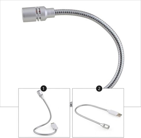 Outanaya USB Microphone for Computer and Laptop with High Sensitivity and Lightweight Aluminum Alloy Body, Includes Sponge Cover, for Meeting and Voice Chat Applications in Saudi Arabia