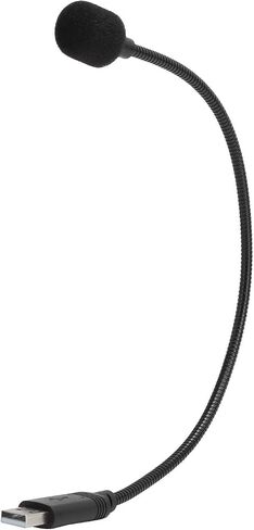 USB Microphone Compact Portable Microphone 48KHZ Recording for 2000/XP/7/OS X Mini USB for PC Laptop ABS Material Color as Pictures Shown in Saudi Arabia