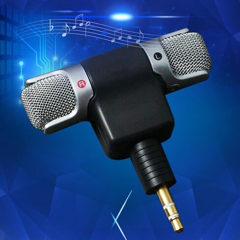 Mini Stereo Microphone for PC Recorder 3.5mm Mini Jack in Saudi Arabia