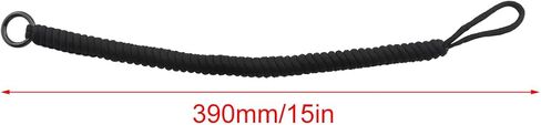 Black Nylon Shockproof Camera Wrist Strap Digital Lanyard Round Bracelet Cord Adjustable Seat Belt in Kuwait