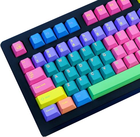 Purple Halloween Keycap for Mechanical Gaming Keyboard, 126 Keys in Kuwait