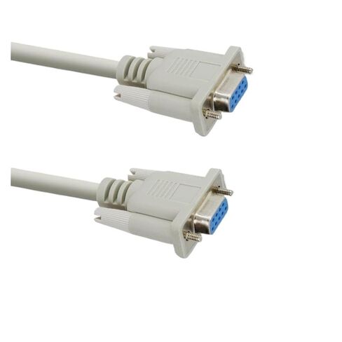 DB9 Serial Cord 9 Pin Direct and Cross M/M M/F F/F PC Converter Extension Adapter 1.5m(Direct M to M) in Saudi Arabia