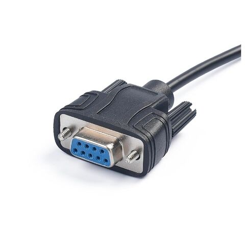 B90 RS232 Female to 3.5mm Stereo Cord DB9 to .5 Ja-ck Walkie Talkie Serial Connection Cord 1.8M Black in Saudi Arabia