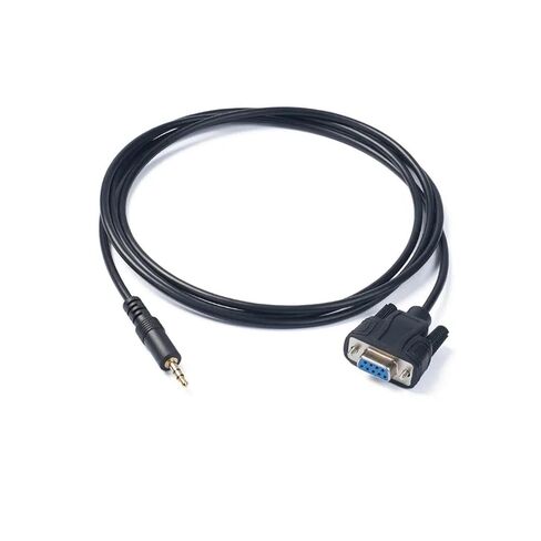 B90 RS232 Female to 3.5mm Stereo Cord DB9 to .5 Ja-ck Walkie Talkie Serial Connection Cord 1.8M Black in Saudi Arabia