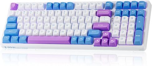 E-YOOSO Z-99 96% Wireless RGB Mechanical Gaming Keyboard, Pastel Creamy in Saudi Arabia