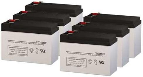 Liebert 3000RT120 UPS Replacement Batteries - Set of 6 in Saudi Arabia