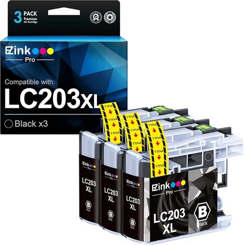 E-Z Ink Pro LC203XL Compatible for Brother LC203XL LC201XL Ink Cartridges in Saudi Arabia