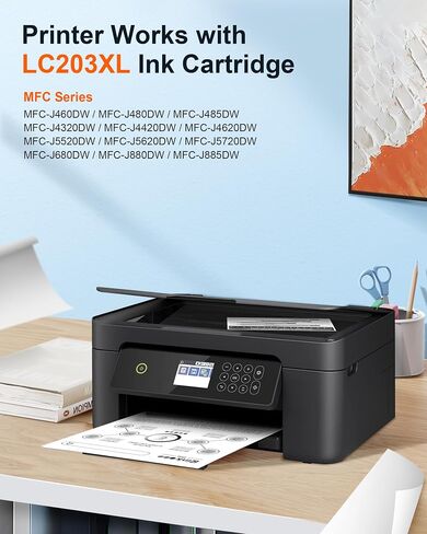 E-Z Ink Pro LC203XL Compatible for Brother LC203XL LC201XL Ink Cartridges in Saudi Arabia