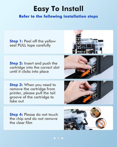 E-Z Ink Pro LC203XL Compatible for Brother LC203XL LC201XL Ink Cartridges in Saudi Arabia