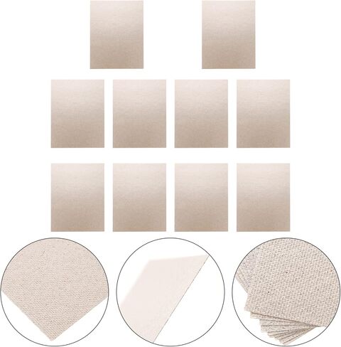 10pcs Microwave Mica Sheets Crisper Sheets Microwave Accessories Heat Resistant in Saudi Arabia