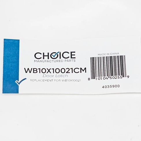 WB10X10021 Compatible with GE Kenmore Microwave Oven Door Latch and Spring Assembly,Replaces AP2020315 383EW2A001A 769489 in Saudi Arabia