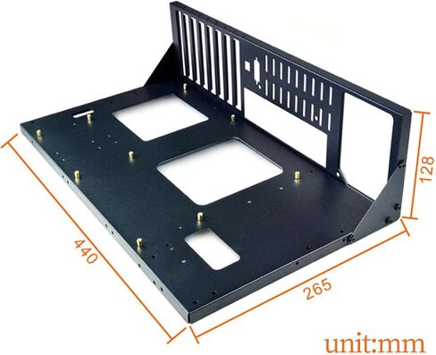 Computer Chassis Frame Open Air Graphics Card Bracket Machine Case Steel Suitable for Professional DIY Setup Gaming Room Office Use in Saudi Arabia