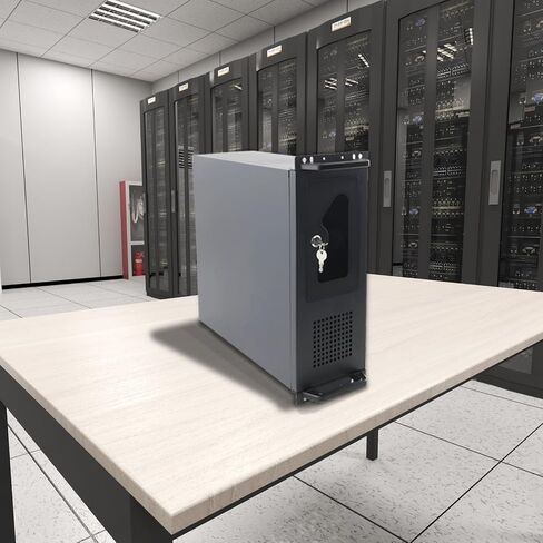 4U Rackmount Server Chassis, 12 x 9.6 ATX/M-ATX/Mini-ITX Dual USB 2.0 Connector, Server Case with Key Lock for Data Centers in Saudi Arabia