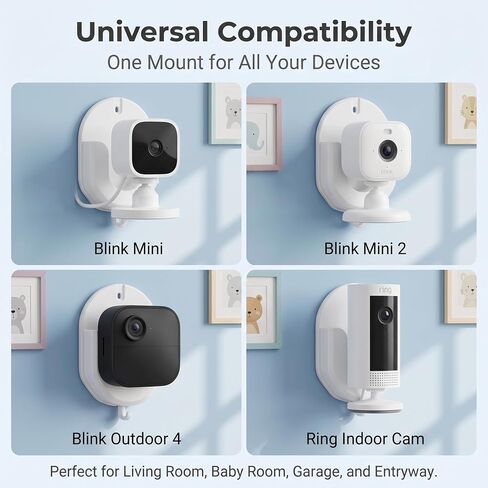 حامل جداري بدون مثقاب لكاميرا Blink Mini 2/2K+ الخارجية 4/2K وR/ing الداخلية in Kuwait