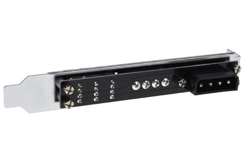 Phobya PCI Slot Cover 4Pin Molex & 3X 4Pin PWM Fan Plug Cases & Hardware Slot Covers in Saudi Arabia
