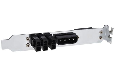 Phobya PCI Slot Cover 4Pin Molex & 3X 4Pin PWM Fan Plug Cases & Hardware Slot Covers in Saudi Arabia