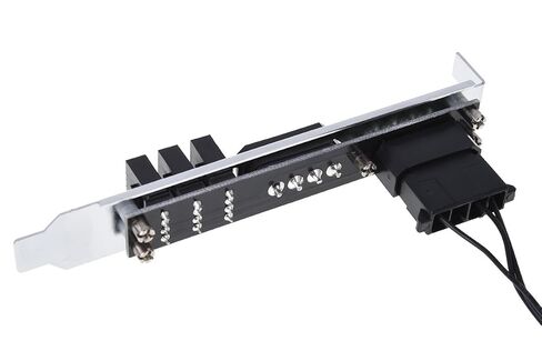 Phobya PCI Slot Cover 4Pin Molex & 3X 4Pin PWM Fan Plug Cases & Hardware Slot Covers in Saudi Arabia
