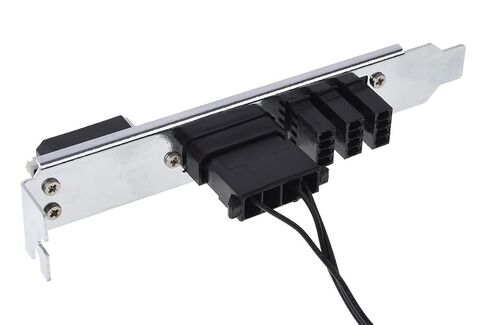 Phobya PCI Slot Cover 4Pin Molex & 3X 4Pin PWM Fan Plug Cases & Hardware Slot Covers in Saudi Arabia