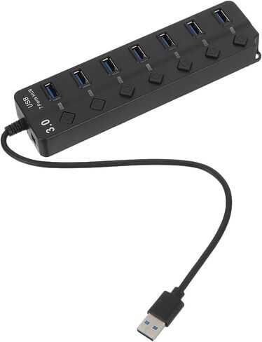 USB 3.0 Hub Adapter with 7 Ports for Laptop Computer in Saudi Arabia