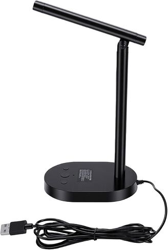 Jiawu USB Condenser Microphone with Noise Cancelling Clear Sound for Online Classes Gaming Streaming 2m Adjustable Desktop Microphone in Saudi Arabia