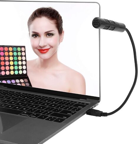 Jiawu USB Microphone Plug and Play Desktop Computer Mic for Live Broadcast, Conference, Office, Gaming, Recording, 360° AntiNoise, Compatible with PC/Laptop (M-588) in Saudi Arabia