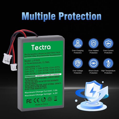 Tectra for PS4 Controller Battery LIP1522 Battery for Sony PlayStation 4 in Saudi Arabia