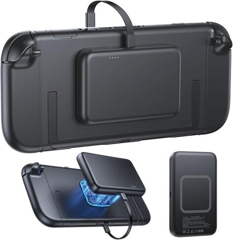 FASTSNAIL 10000mAh Magnetic Power Bank for Nintendo Switch 2/ Steam Deck in Kuwait