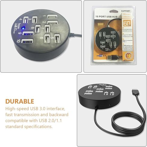 Port USB 2.0 Hub Splitter for Laptops and Pcs in Saudi Arabia