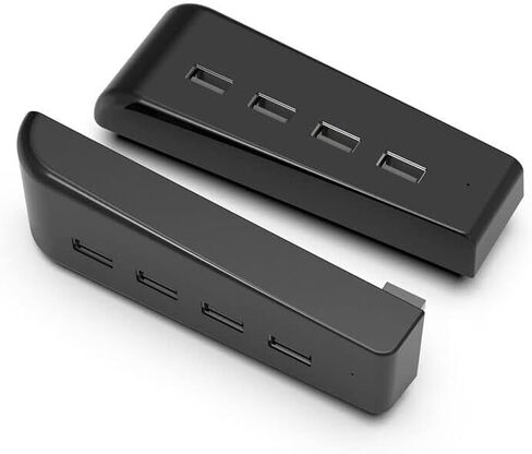 4 USB 2.0 واجهات نقل البيانات مهايئ توزيع مناسب لوحدات تحكم PS5 in Kuwait